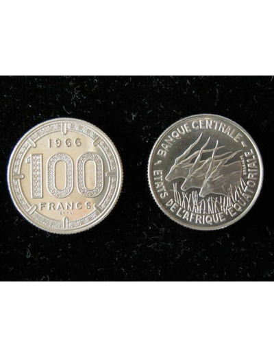 B.C.E.A.E 100 FRANCS 1967 F.D.C ESSAI