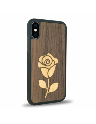 Coque iPhone X - La rose