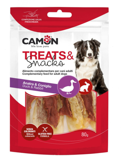 Oreilles de lapin avec canard - 80g