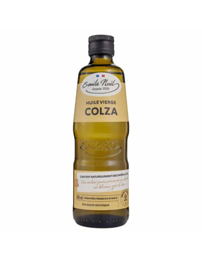 Huile vierge de Colza Bio-500ml-Emile Noël