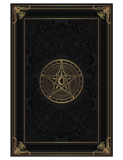 Grimoire vierge Pentacle lunaire