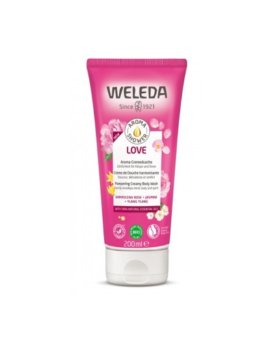 Crème de douche Rose délicate Love 200ml