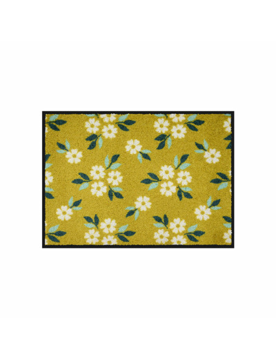 TAPIS DE PATIO FLEURS JAUNES