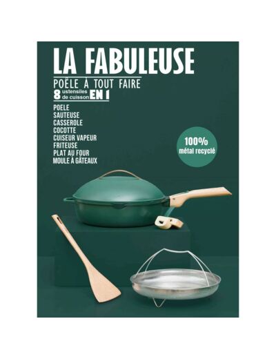 LA FABULEUSE  VERT CANOPEE 28CM