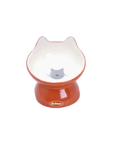 BUBIMEX, Bol incliné pour chat (orange)