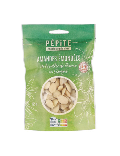 Amandes Emondées 125g Bio