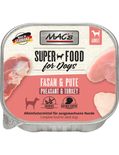 MAC'S Chien, Faisan & Dinde - 150G