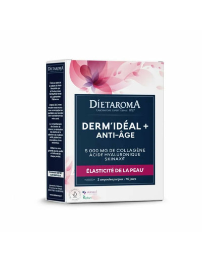 Derm'idéal+ Anti-âge Elasticité de la peau-20 ampoules