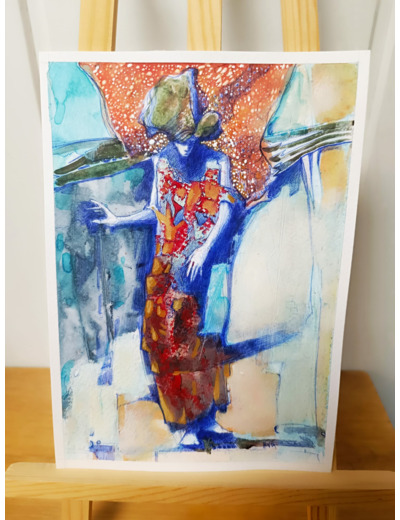 Peinture Originale "Besoin de toi" par Guillaume Hentzien
