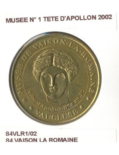 84 VAISON LA ROMAINE MUSEE N1 TETE D'APOLLON 2002 SUP-
