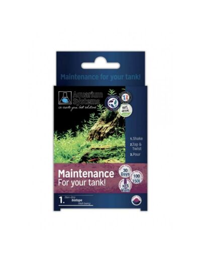 Programme Maintenance For Your Tank (Eau Douce) - Unidose