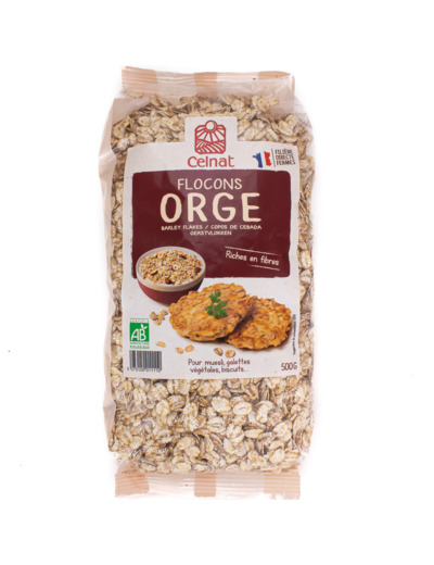 Flocons d'Orge Bio 500g