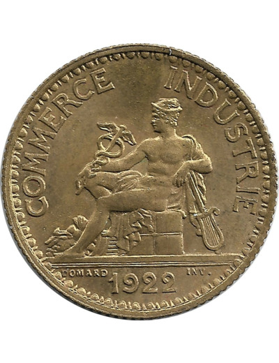 FRANCE 1 FRANC CHAMBRES DE COMMERCE 1922 SUP