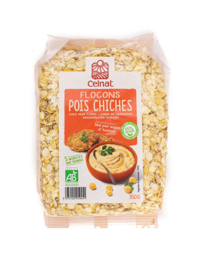 Flocons de Pois Chiches Bio 350g