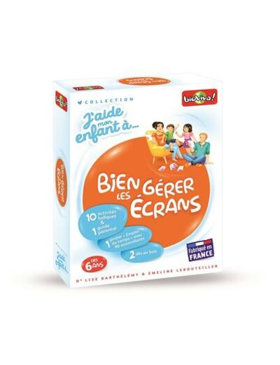 Jeu éducatif Bioviva J'aide mon enfant à ... Bien gérer les écrans