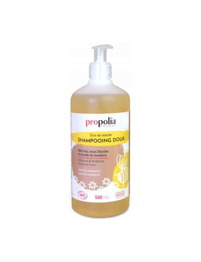 Shampoing Doux Bio être de mèche Miel et Bambou 500ml