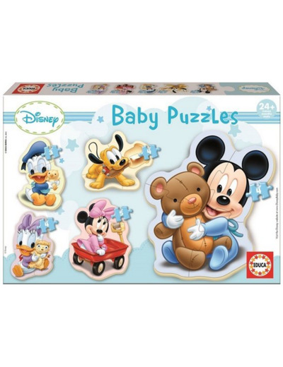 Educa - Puzzle mickey 2 Ans  | Puzzles Bébé 2-3 Ans |