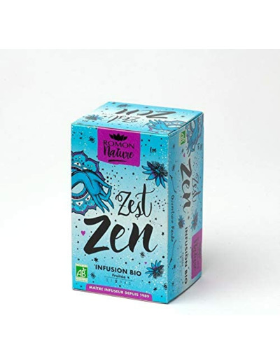 TISANE ZEST ZEN PASSIFL. AUBEP. 16X1,5G Romon Nature Plaisir