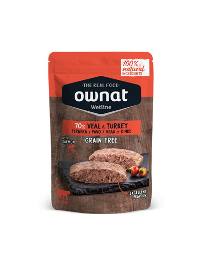 OWNAT WETLINE, Veau & dinde - 85g
