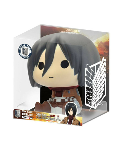 Tirelire Chibi L'attaque Des Titans - Mikasa