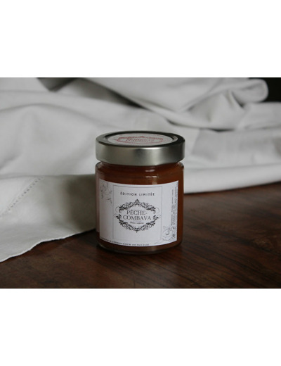 Confiture Pêche Combava 250G