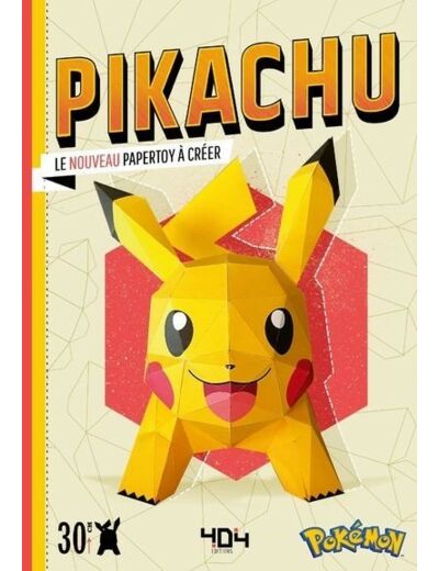 Pikachu - Le nouveau Papertoy à créer