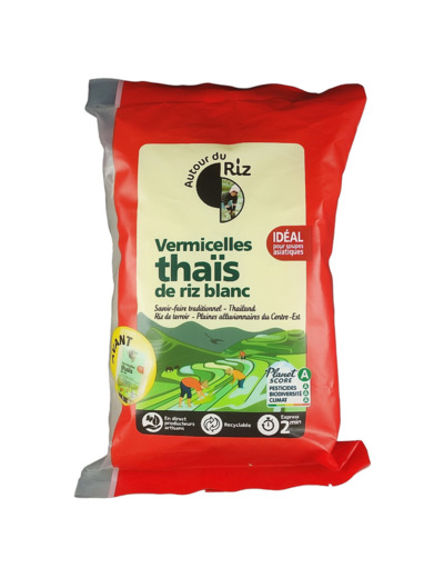 Vermicelles Thaïs de Riz Blanc 200g Bio