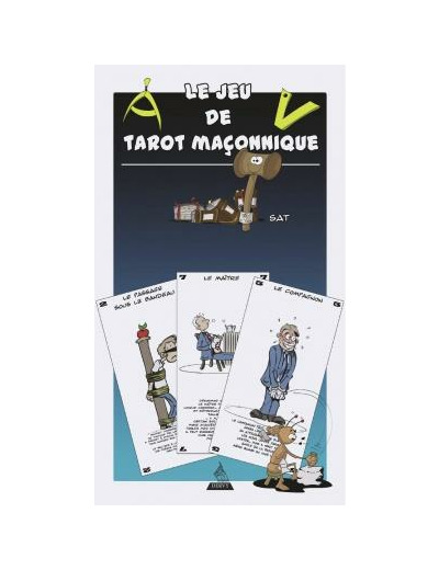 Le jeu de tarot maçonnique (cartes)