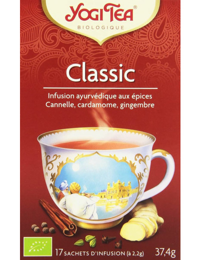 Tisane ayurveda Classic 17x2.2g Yogi Tea