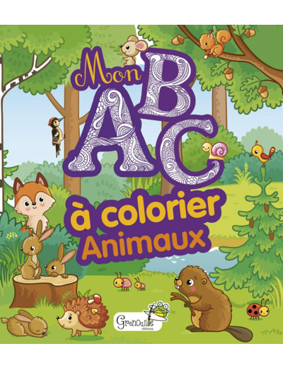 Coloriage mon ABC Animaux