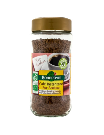 Café instantané Pur Arabica Bio-100g-Bonneterre