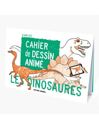 Cahier de dessin animé : Les Dinosaures