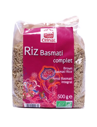 Riz Basmati Complet Bio 500g