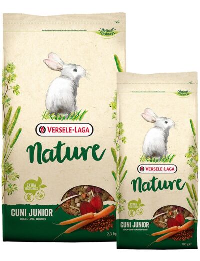 Cuni Junior Nature lapin - 2 formats