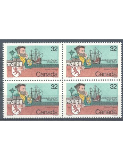 CANADA 4 x 32 CENT 1983 YVERT 869 NEUF