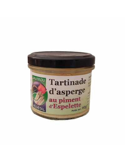 Tartinade d’Asperge au Piment d’Espelette 90G