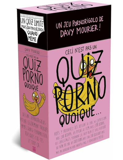 Ceci n'est pas un quizz porno quoique