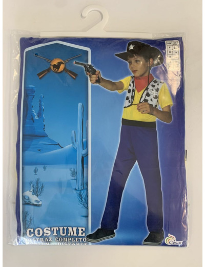 COSTUME COWBOY TAILLE 5/7 ANS de chez CESAR