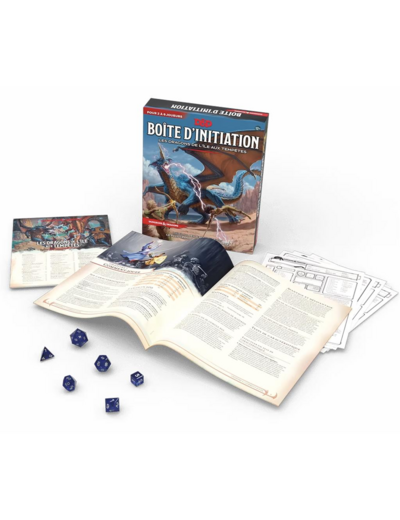 Jeu de rôle D&D : Boîte d'Initiation - Les Dragons de l'Île aux Tempêtes
