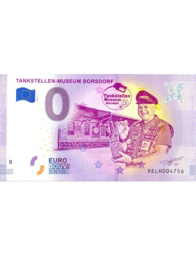 ALLEMAGNE 2019-1 TANKSTELLEN MUSEUM BORSDORF BILLET SOUVENIR 0 EURO