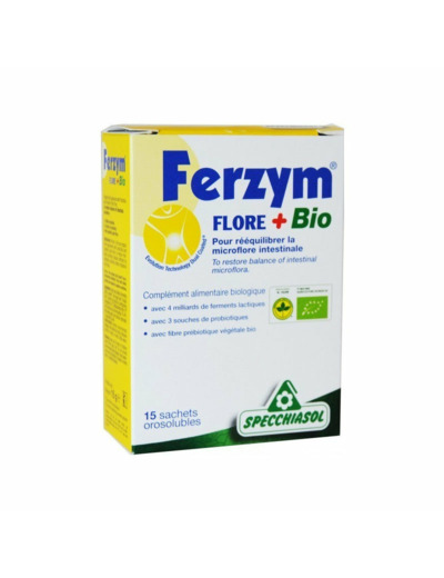 Ferzym Flore+ Bio-15 sachets-specchiasol