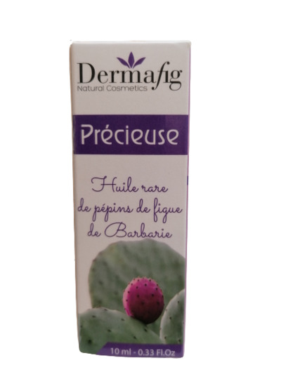 Précieuse, huile rare de pépins de figue de Barbarie-10ml-Dermafig