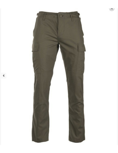 Pantalon US BDU "slim fit" R/S TEESAR (vert olive)