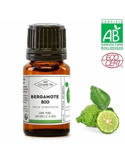 Huile essentielle de bergamote BIO (AB) - 5ml - My Cosmetik