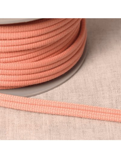 Double passepoil 518 Saumon C11 9mm 100%polyester le mètre