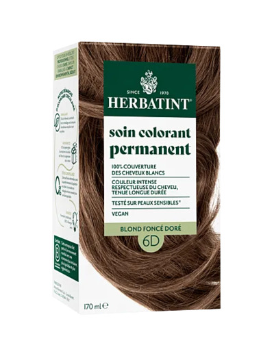 Coloration Blond Foncé Doré-6D-170ml-Herbatint