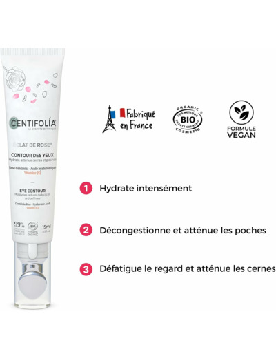 CONTOUR DES YEUX 15ML Eclat de rose