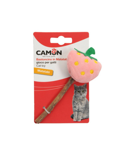 Jouet Peluche + matatabi - 14cm