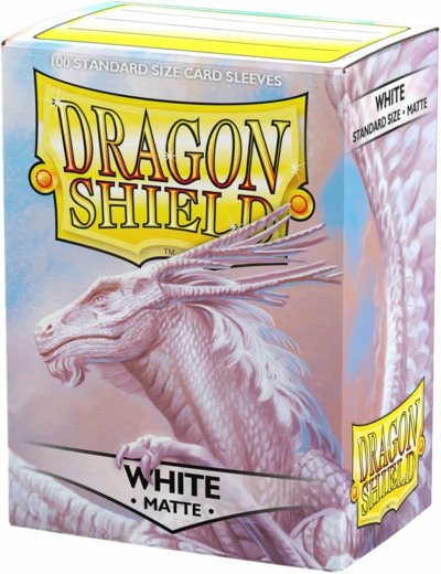 Dragon Shield Matte : Blanc