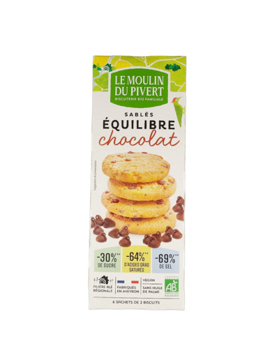 Equilibre Chocolat 150g Bio